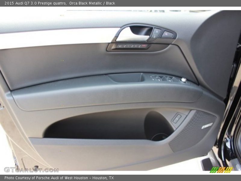 Orca Black Metallic / Black 2015 Audi Q7 3.0 Prestige quattro