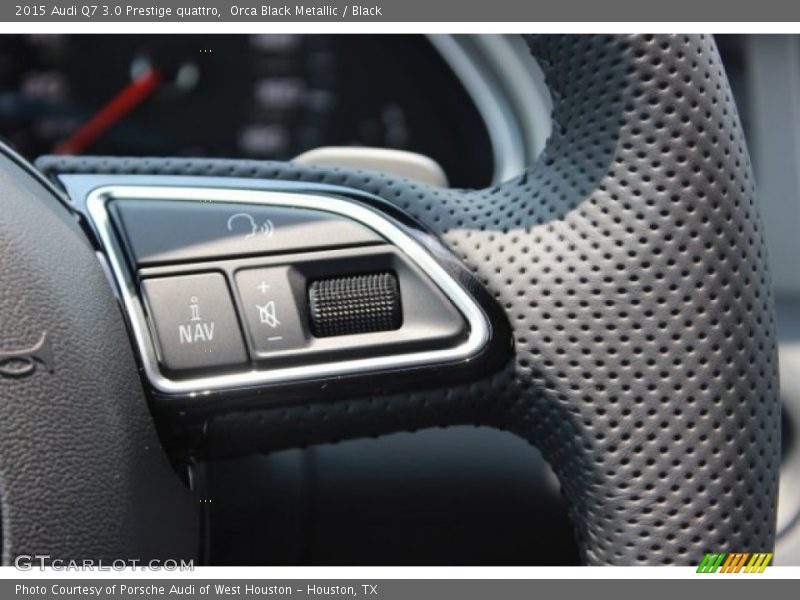 Orca Black Metallic / Black 2015 Audi Q7 3.0 Prestige quattro