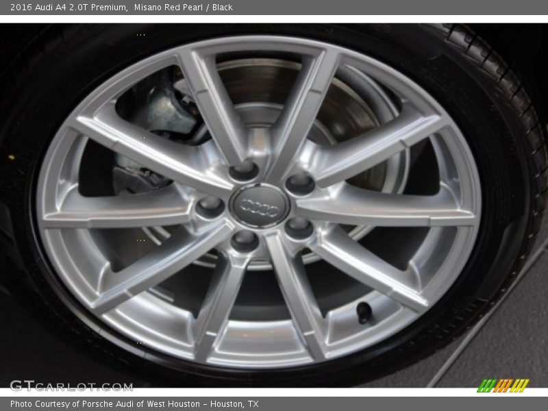 Misano Red Pearl / Black 2016 Audi A4 2.0T Premium
