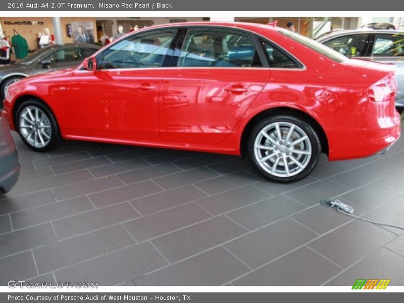 Misano Red Pearl / Black 2016 Audi A4 2.0T Premium