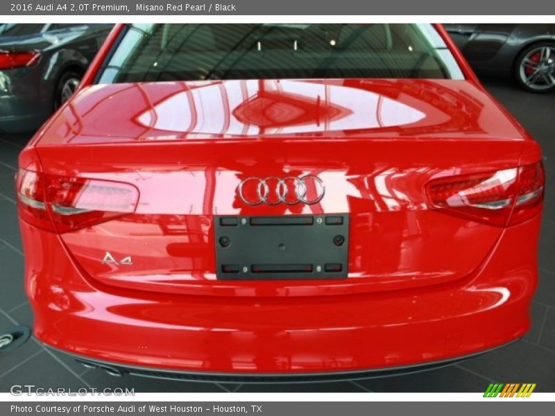 Misano Red Pearl / Black 2016 Audi A4 2.0T Premium