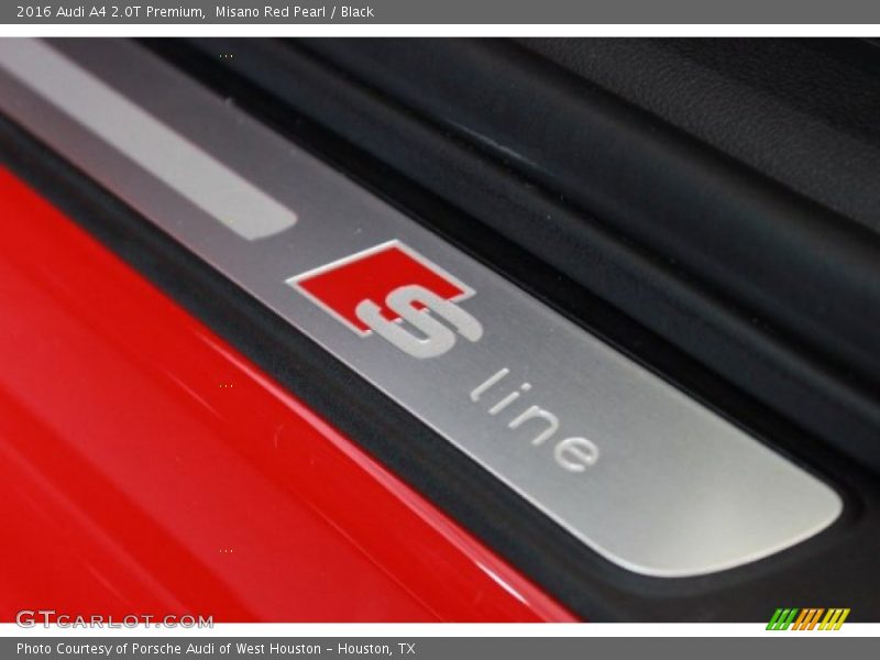 Misano Red Pearl / Black 2016 Audi A4 2.0T Premium