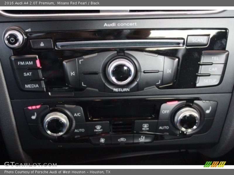 Misano Red Pearl / Black 2016 Audi A4 2.0T Premium