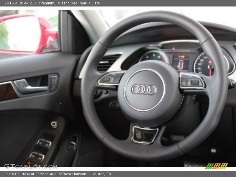Misano Red Pearl / Black 2016 Audi A4 2.0T Premium