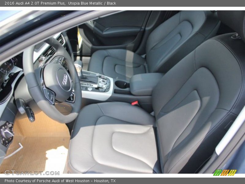 Utopia Blue Metallic / Black 2016 Audi A4 2.0T Premium Plus