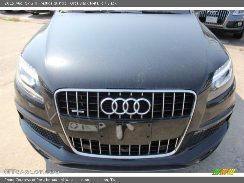 Orca Black Metallic / Black 2015 Audi Q7 3.0 Prestige quattro