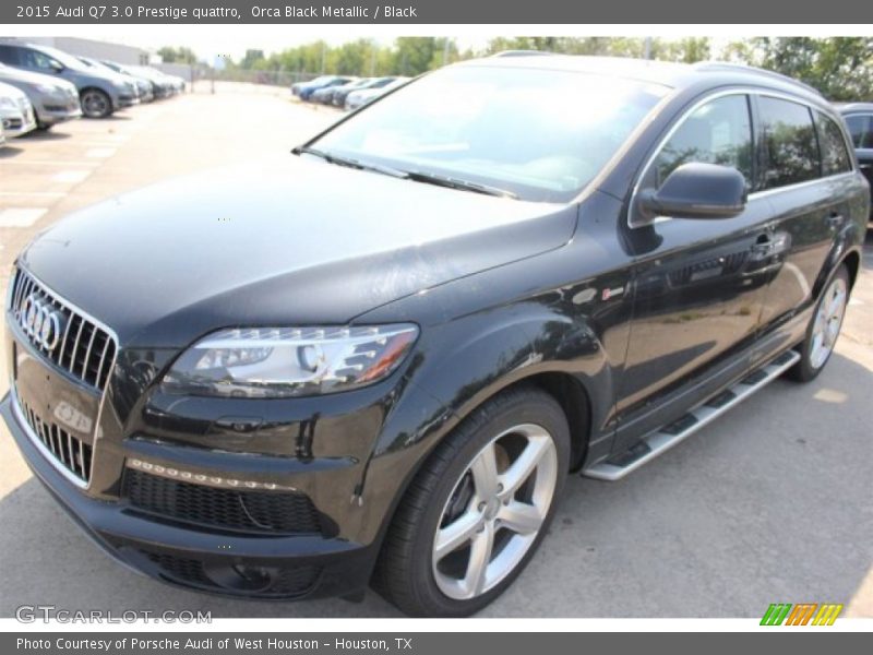 Orca Black Metallic / Black 2015 Audi Q7 3.0 Prestige quattro