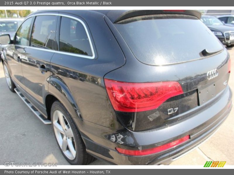 Orca Black Metallic / Black 2015 Audi Q7 3.0 Prestige quattro