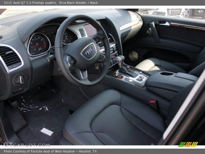 Orca Black Metallic / Black 2015 Audi Q7 3.0 Prestige quattro