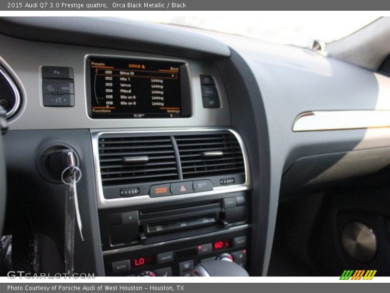 Orca Black Metallic / Black 2015 Audi Q7 3.0 Prestige quattro