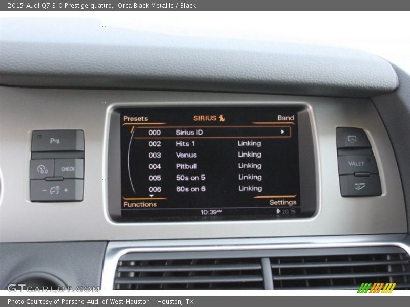 Orca Black Metallic / Black 2015 Audi Q7 3.0 Prestige quattro