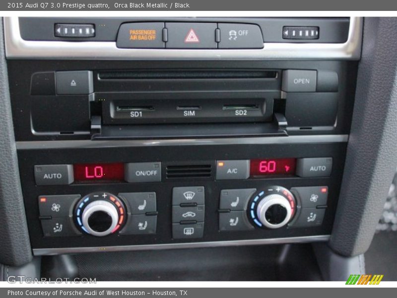 Orca Black Metallic / Black 2015 Audi Q7 3.0 Prestige quattro
