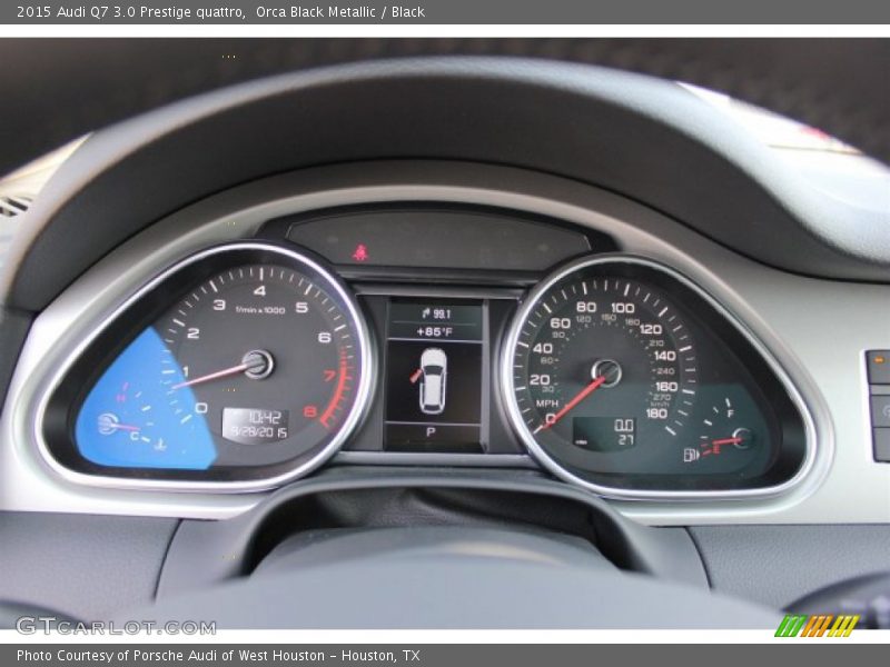 Orca Black Metallic / Black 2015 Audi Q7 3.0 Prestige quattro