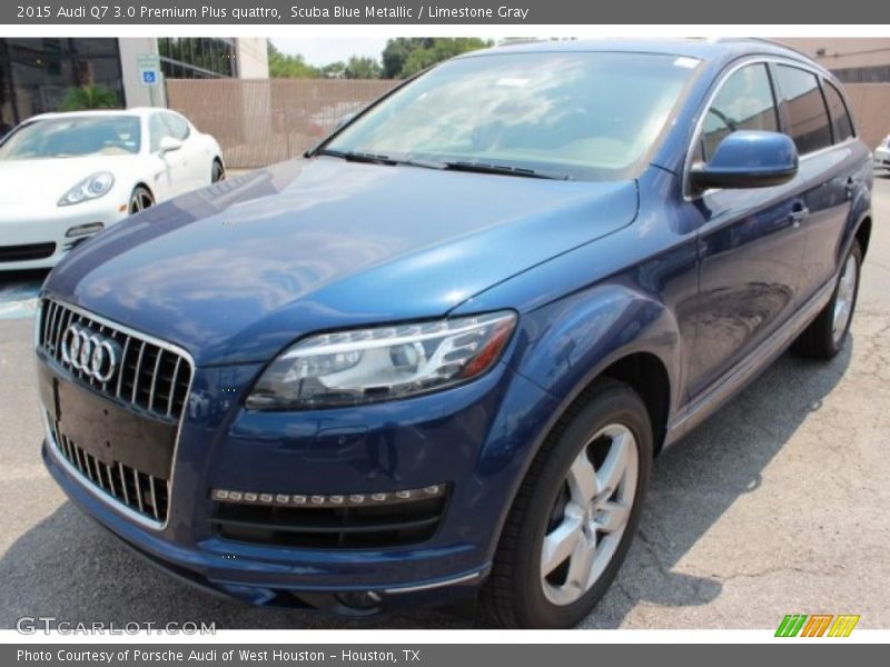 Front 3/4 View of 2015 Q7 3.0 Premium Plus quattro