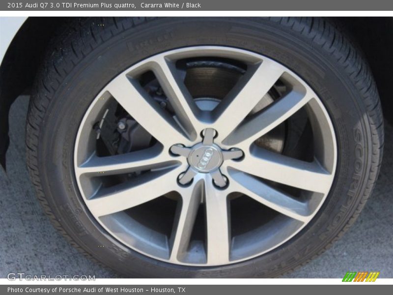 Cararra White / Black 2015 Audi Q7 3.0 TDI Premium Plus quattro
