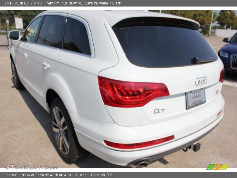 Cararra White / Black 2015 Audi Q7 3.0 TDI Premium Plus quattro