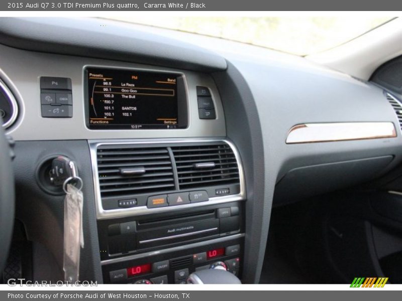 Cararra White / Black 2015 Audi Q7 3.0 TDI Premium Plus quattro