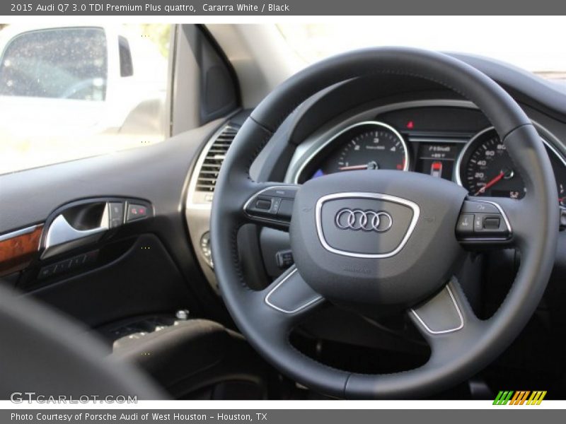 Cararra White / Black 2015 Audi Q7 3.0 TDI Premium Plus quattro