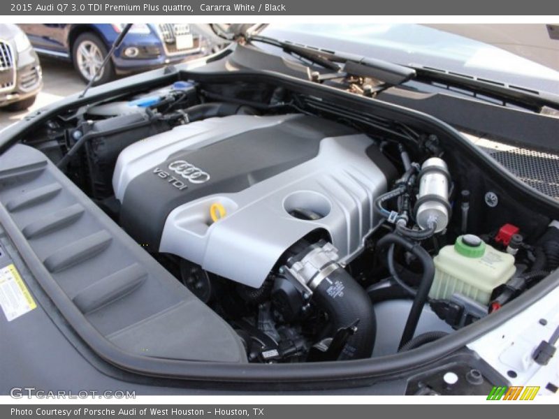 Cararra White / Black 2015 Audi Q7 3.0 TDI Premium Plus quattro