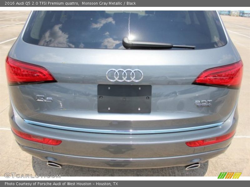 Monsoon Gray Metallic / Black 2016 Audi Q5 2.0 TFSI Premium quattro