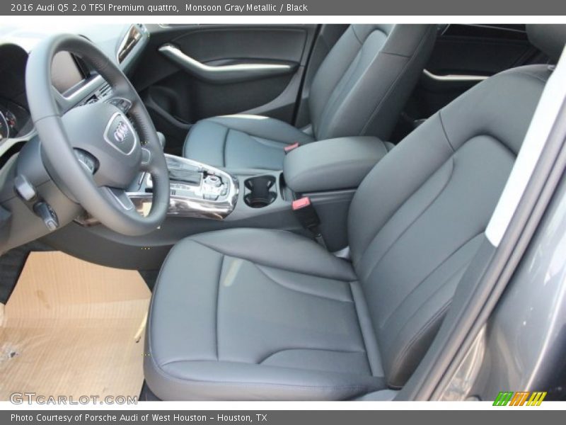 Monsoon Gray Metallic / Black 2016 Audi Q5 2.0 TFSI Premium quattro