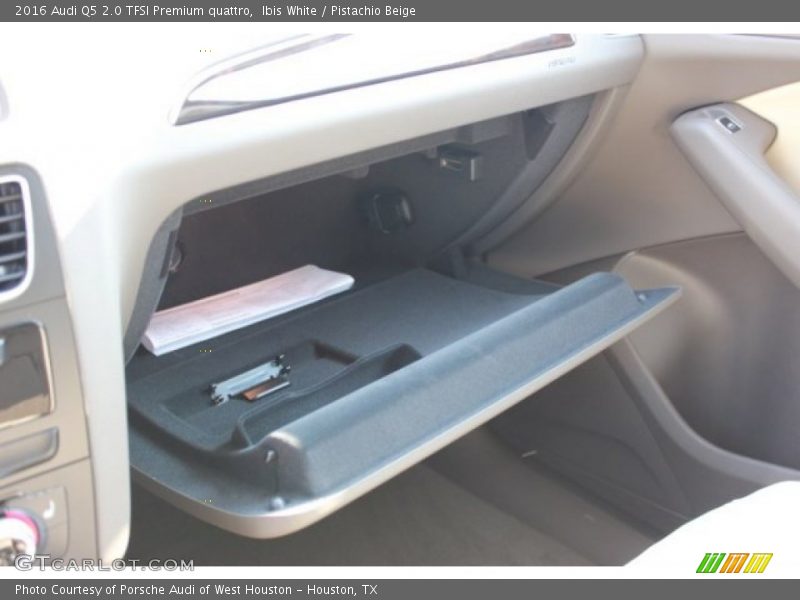 Ibis White / Pistachio Beige 2016 Audi Q5 2.0 TFSI Premium quattro