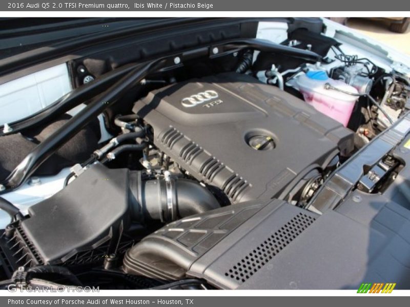 Ibis White / Pistachio Beige 2016 Audi Q5 2.0 TFSI Premium quattro