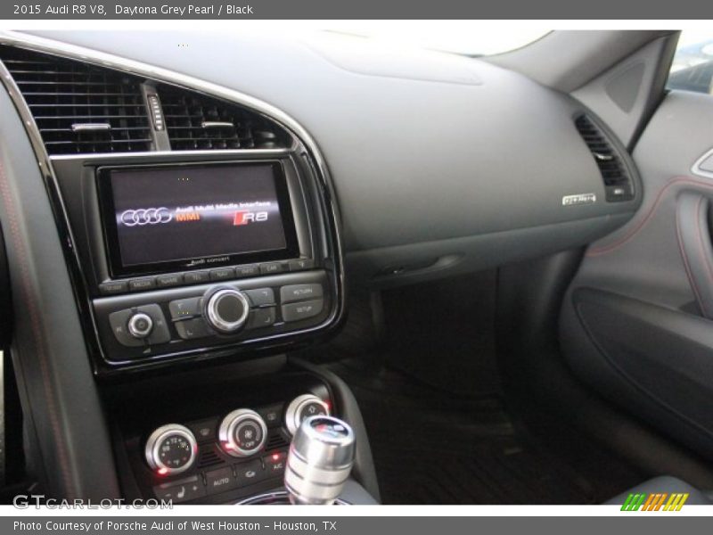 Daytona Grey Pearl / Black 2015 Audi R8 V8