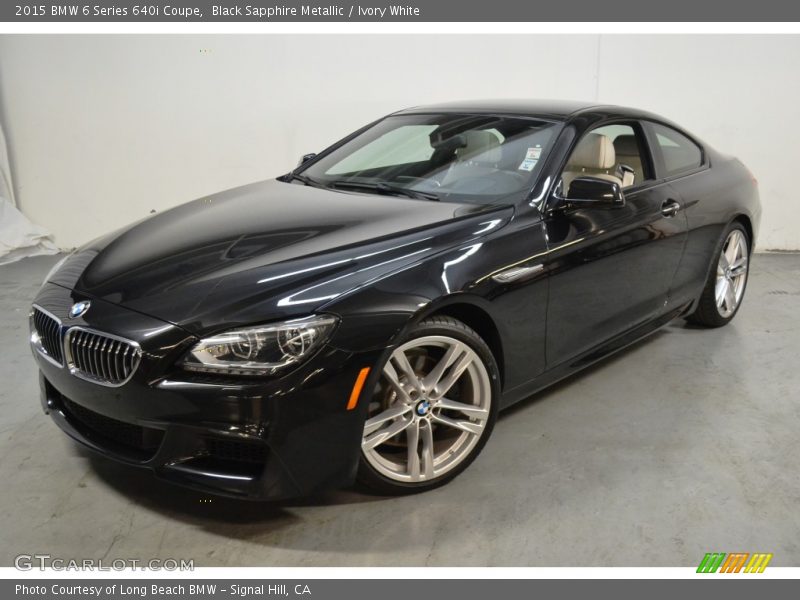 Front 3/4 View of 2015 6 Series 640i Coupe