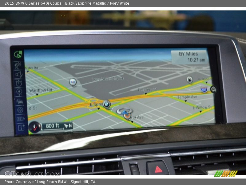 Navigation of 2015 6 Series 640i Coupe