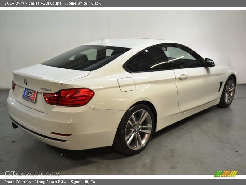 Alpine White / Black 2014 BMW 4 Series 428i Coupe