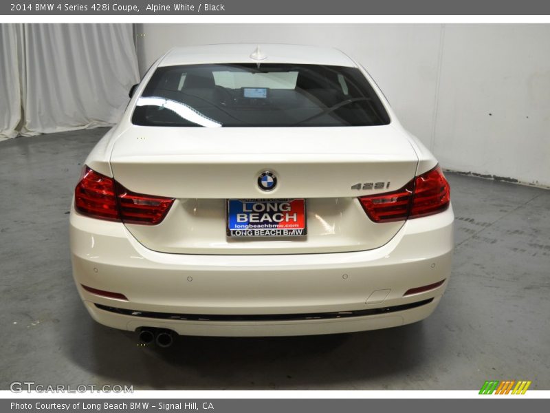 Alpine White / Black 2014 BMW 4 Series 428i Coupe
