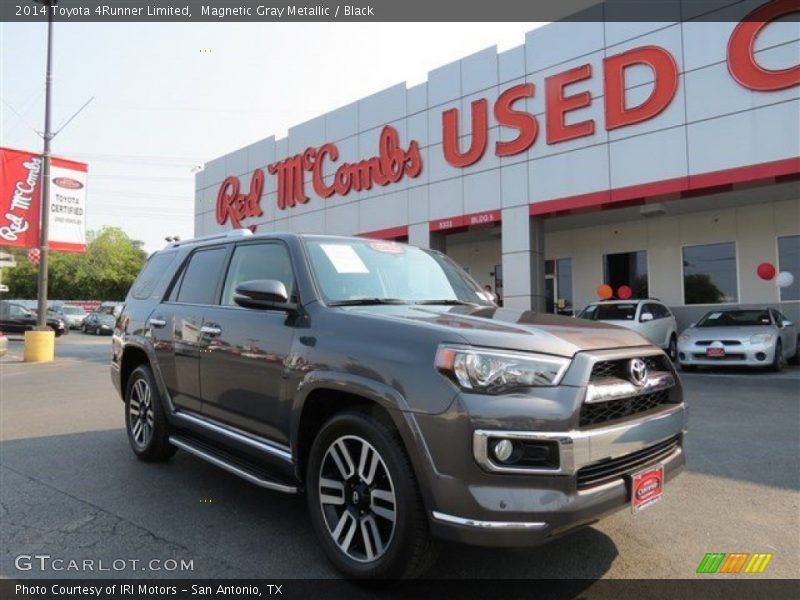 Magnetic Gray Metallic / Black 2014 Toyota 4Runner Limited