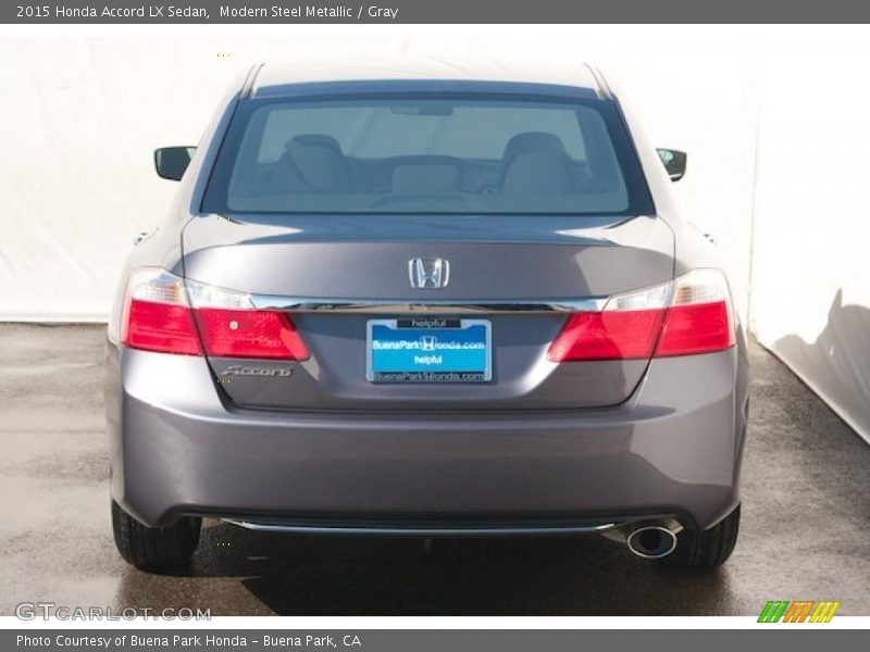 Modern Steel Metallic / Gray 2015 Honda Accord LX Sedan