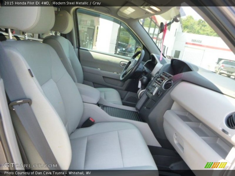 Modern Steel Metallic / Gray 2015 Honda Pilot EX 4WD