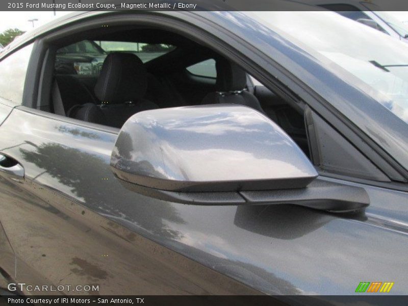 Magnetic Metallic / Ebony 2015 Ford Mustang EcoBoost Coupe