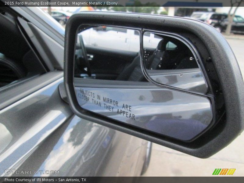 Magnetic Metallic / Ebony 2015 Ford Mustang EcoBoost Coupe