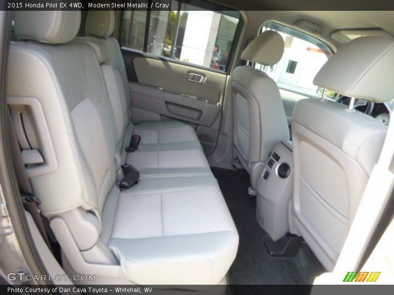 Modern Steel Metallic / Gray 2015 Honda Pilot EX 4WD