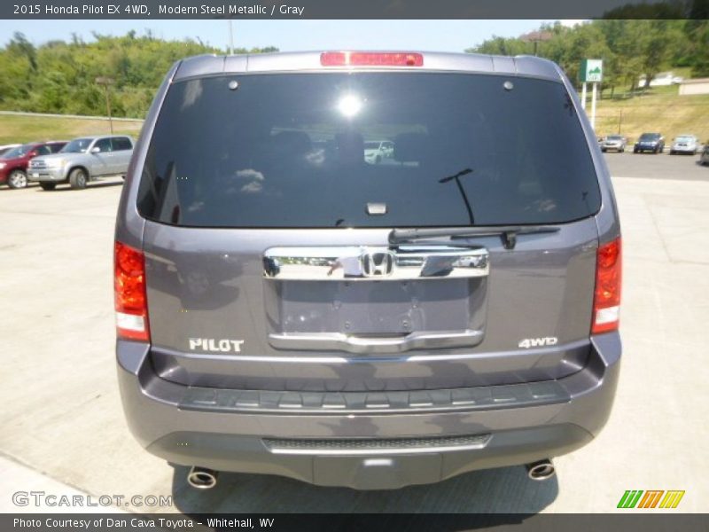 Modern Steel Metallic / Gray 2015 Honda Pilot EX 4WD