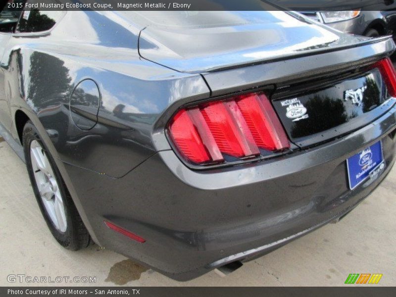 Magnetic Metallic / Ebony 2015 Ford Mustang EcoBoost Coupe