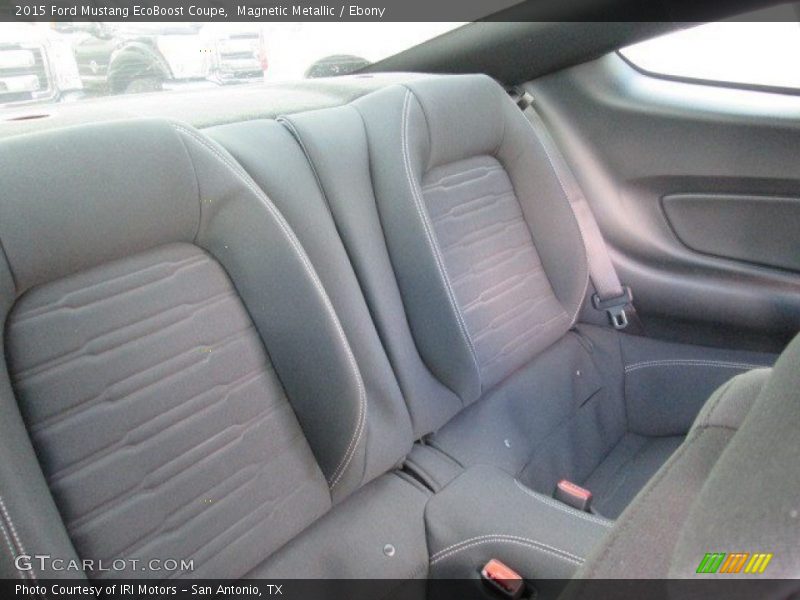 Magnetic Metallic / Ebony 2015 Ford Mustang EcoBoost Coupe