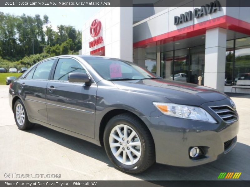Magnetic Gray Metallic / Ash 2011 Toyota Camry XLE V6