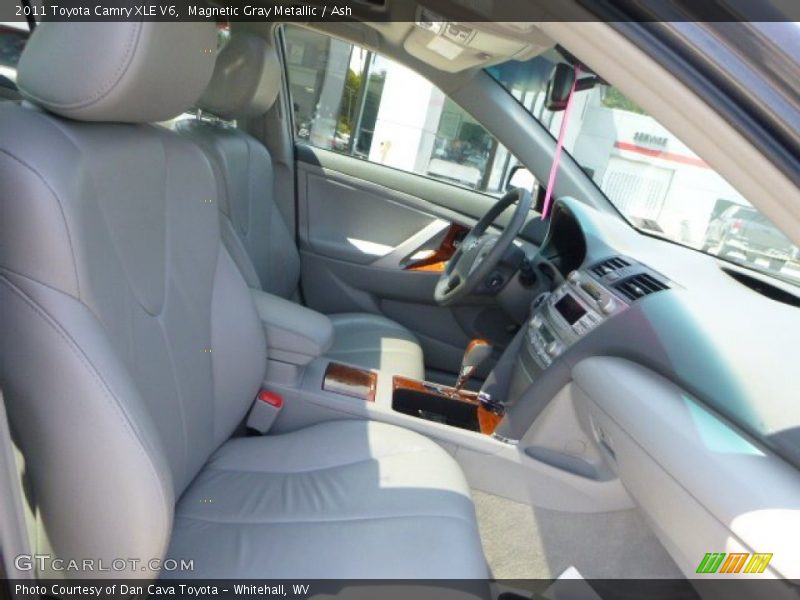 Magnetic Gray Metallic / Ash 2011 Toyota Camry XLE V6