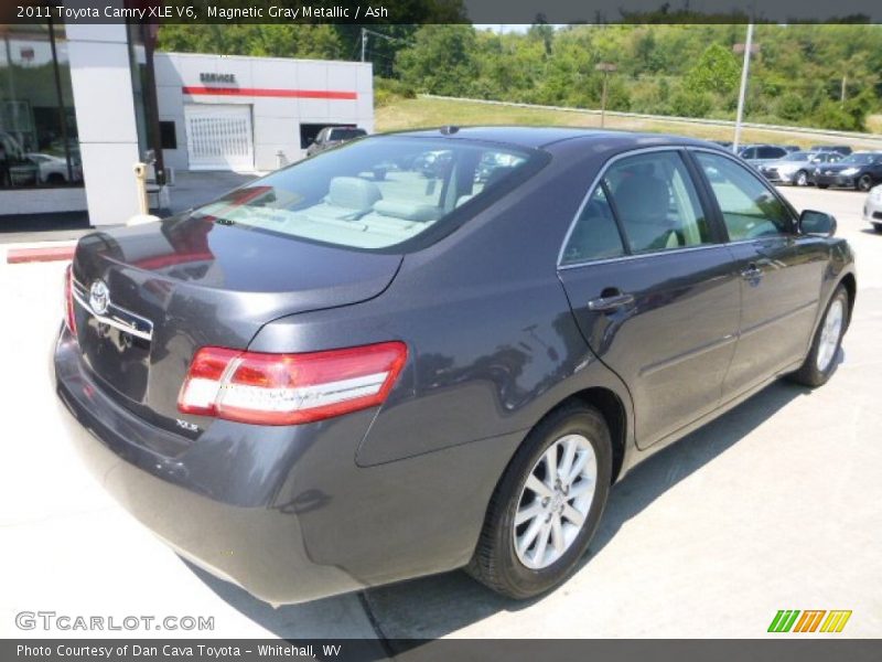 Magnetic Gray Metallic / Ash 2011 Toyota Camry XLE V6