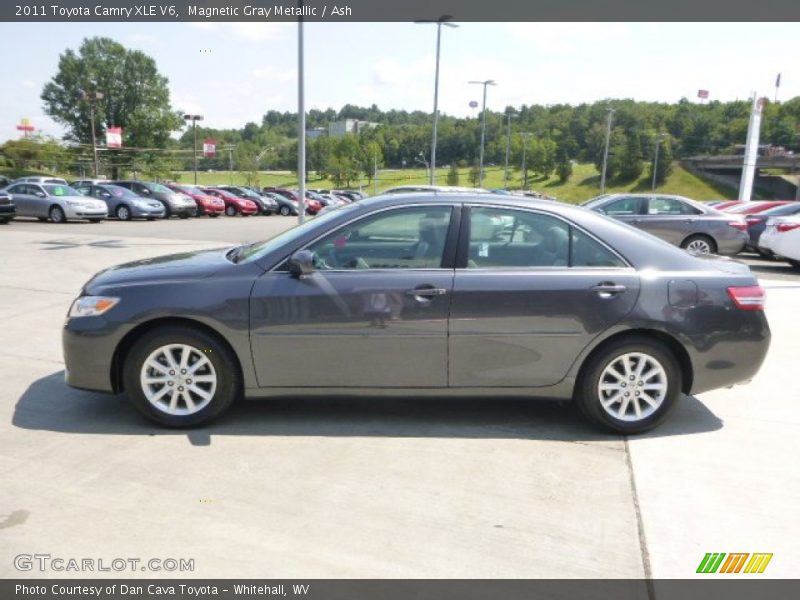 Magnetic Gray Metallic / Ash 2011 Toyota Camry XLE V6