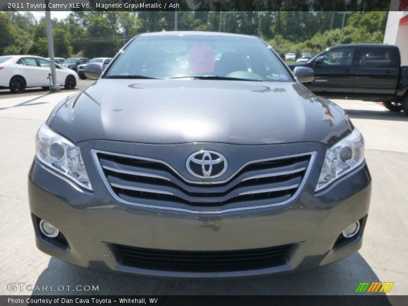 Magnetic Gray Metallic / Ash 2011 Toyota Camry XLE V6