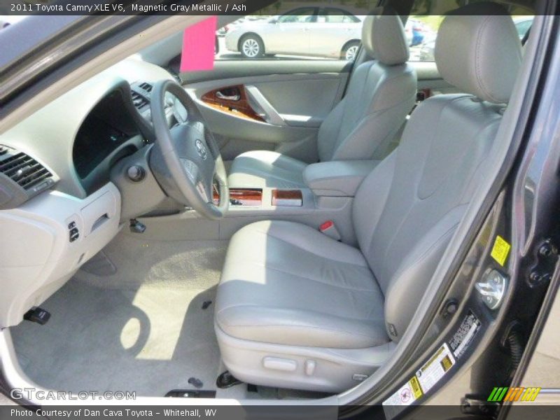 Magnetic Gray Metallic / Ash 2011 Toyota Camry XLE V6