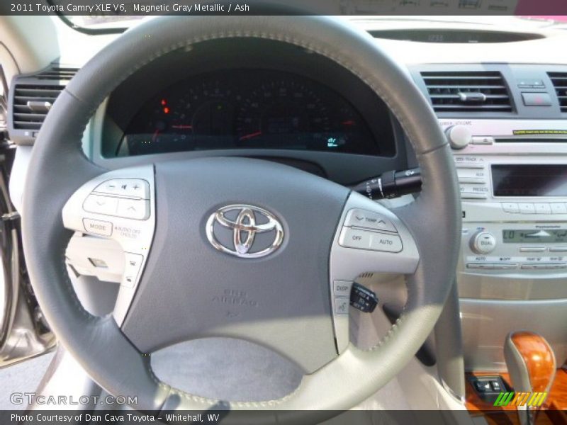 Magnetic Gray Metallic / Ash 2011 Toyota Camry XLE V6