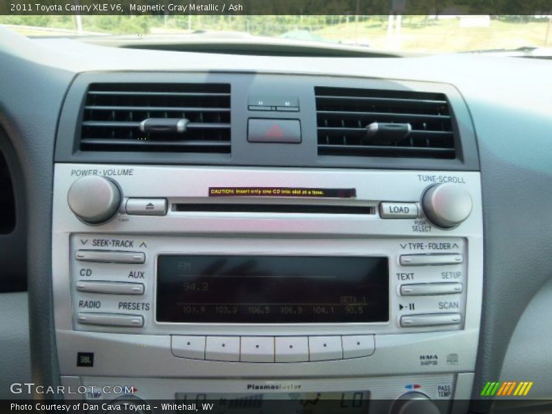 Magnetic Gray Metallic / Ash 2011 Toyota Camry XLE V6