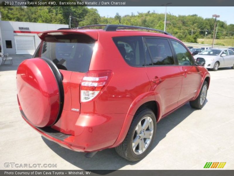 Barcelona Red Metallic / Dark Charcoal 2010 Toyota RAV4 Sport 4WD